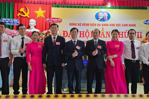 Đại hội Đảng bộ Bệnh viện Đa khoa khu vực Cam Ranh lần thứ VII