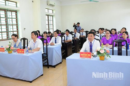 Đại hội Chi bộ Trường Trung cấp kỹ thuật-du lịch Công đoàn Ninh Bình nhiệm kỳ 2025-2030