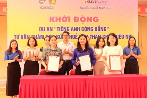 Khởi động Dự án 'Tiếng Anh cộng đồng' tại Trung tâm Bảo trợ xã hội tỉnh