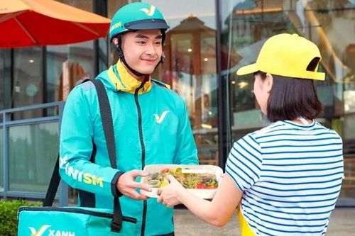 Xanh SM chính thức giao đồ ăn
