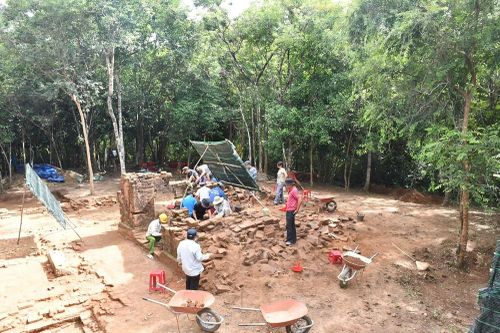 Phát hiện khu vực cư trú ở di sản thế giới Mỹ Sơn
