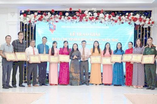 42 tác phẩm đoạt giải Báo chí tỉnh Kiên Giang năm 2025