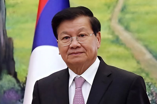 Tổng Bí thư, Chủ tịch nước Lào gửi điện chia buồn Thiếu tướng Huỳnh Đắc Hương từ trần
