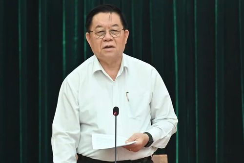 Trưởng Ban Tuyên giáo và Dân vận Trung ương Nguyễn Trọng Nghĩa làm việc với Thành ủy TPHCM