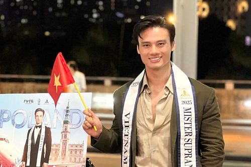 Minh Khắc lên đường sang Ba Lan dự thi Mister Supranational 2025