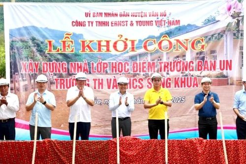 Khởi công xây trường học ở vùng cao Sơn La