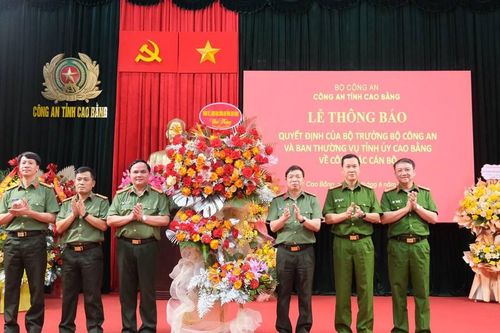 Cao Bằng có tân giám đốc Công an tỉnh