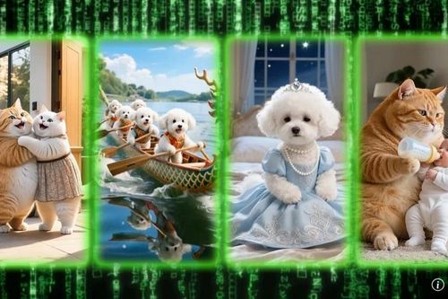 Lý do khiến nhiều video chó mèo do AI tạo ra đạt 'triệu view' trên mạng xã hội Trung Quốc