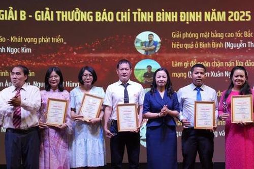 Tạp chí Đời sống và Pháp Luật đạt giải Báo chí tỉnh Bình Định năm 2025