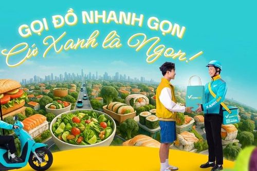 Xanh SM ra mắt dịch vụ giao đồ ăn
