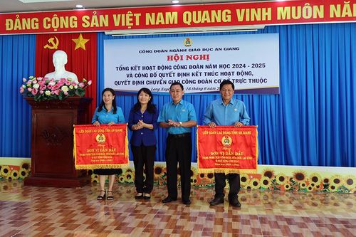 Tổng kết hoạt động Công đoàn ngành Giáo dục An Giang
