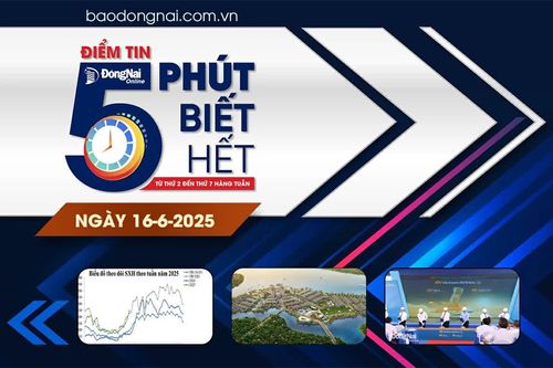 Điểm tin '5 phút biết hết' sáng 16-6: Khởi công 2 dự án dịch vụ hàng không gần 1,8 ngàn tỷ đồng tại Sân bay Long Thành