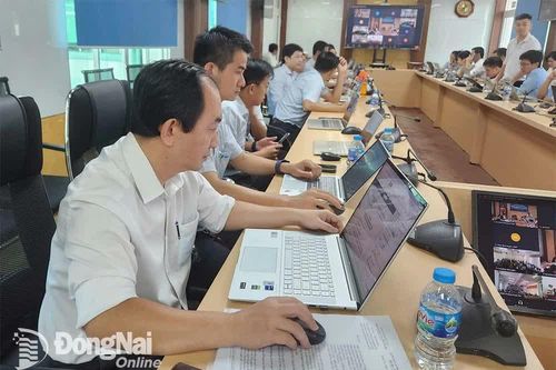 Diễn tập vận hành thử nghiệm hệ thống thông tin dùng chung của tỉnh
