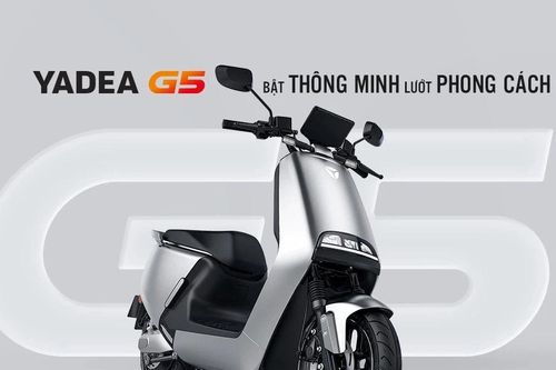 Yadea G5 2023: Xe điện thông minh, giá từ 21,9 triệu đồng