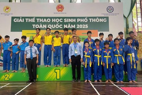 Lào Cai giành 7 huy chương tại Giải Thể thao học sinh phổ thông toàn quốc