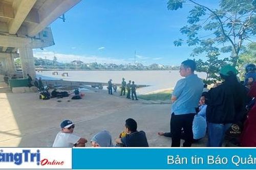 Tìm thấy thi thể nam sinh bị đuối nước tại đập ngăn mặn ở Đông Hà