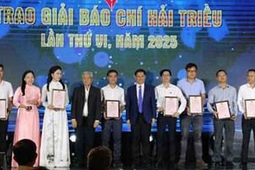 10 tác phẩm của Báo Huế ngày nay đoạt Giải Báo chí Hải Triều năm 2025