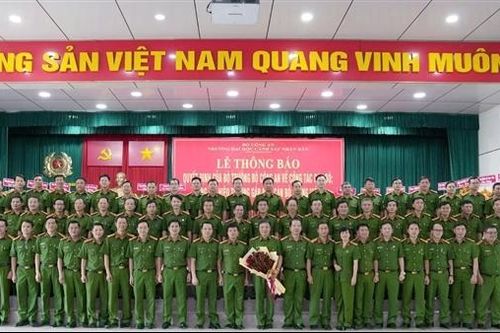 Trường Đại học CSND có tân Hiệu trưởng