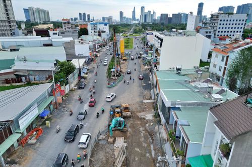 TP.HCM: Hơn 10 năm thi công, đường Lương Định Của chưa hẹn ngày về đích