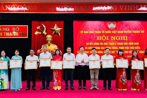 MTTQ Việt Nam huyện Thanh Trì: nhiều đổi mới, sáng tạo trong hoạt động