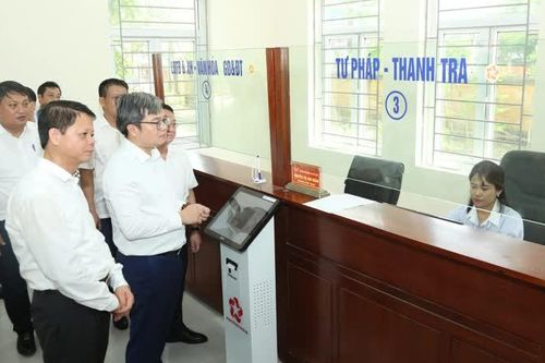 Tổ công tác số 6 kiểm tra cơ sở vật chất 4 xã mới tại huyện Mê Linh