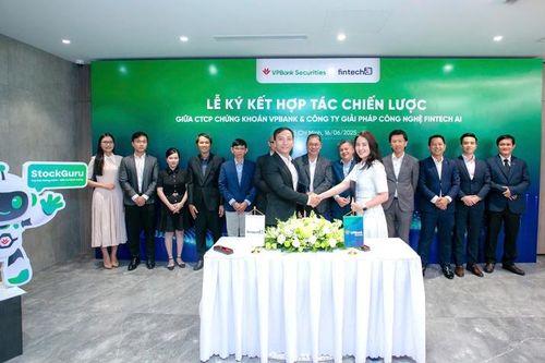 VPBankS 'bắt tay' Fintech AI: Đưa StockGuru trở thành 'trợ lý ảo' đầu tư chứng khoán