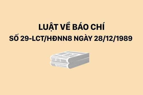 Luật Báo chí năm 1989