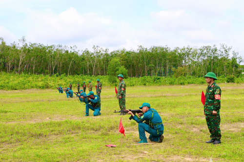 Trung đoàn 719: Kiểm tra bắn đạn thật bảo đảm an toàn tuyệt đối