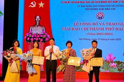 33 tác phẩm đạt giải Báo chí Hải Phòng