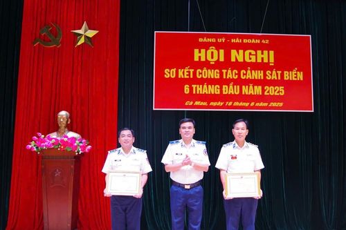 Hải đoàn 42: Giữ vững kỷ luật, chủ động, linh hoạt trong thực hiện nhiệm vụ trên biển