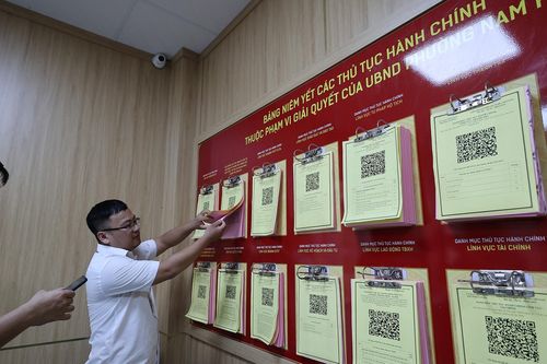100% thủ tục hành chính thực hiện không phụ thuộc vào địa giới hành chính cấp tỉnh