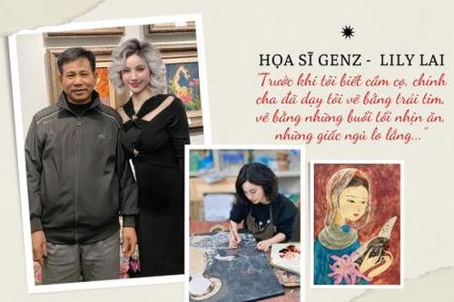Họa sĩ sơn mài Lily Lai: 'Cha là một chương rất riêng mà tôi chưa dám vẽ'