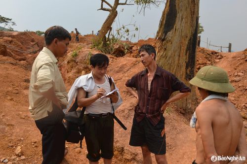 Những người đồng hành trong các tuyến bài điều tra của Báo Nghệ An