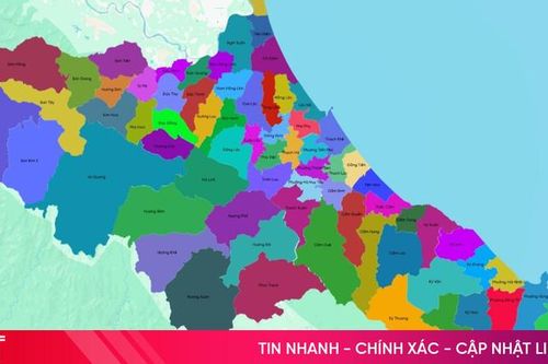 : 69 xã, phường mới sau khi bỏ cấp huyện ở Hà Tĩnh
