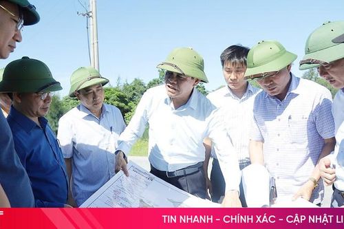 Chủ tịch UBND tỉnh Võ Trọng Hải kiểm tra mỏ vật liệu san lấp