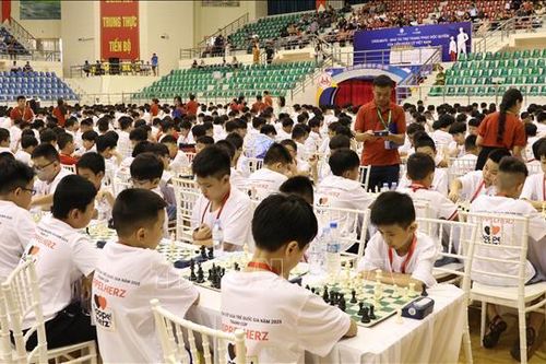 Hơn 1.500 vận động viên tham gia Giải vô địch cờ vua trẻ quốc gia năm 2025