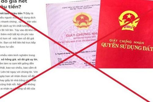 Cảnh báo hoạt động lừa đảo sử dụng tài liệu giả trong giao dịch bất động sản