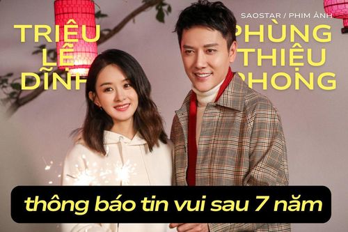 Triệu Lệ Dĩnh và Phùng Thiệu Phong chung nhau tin vui