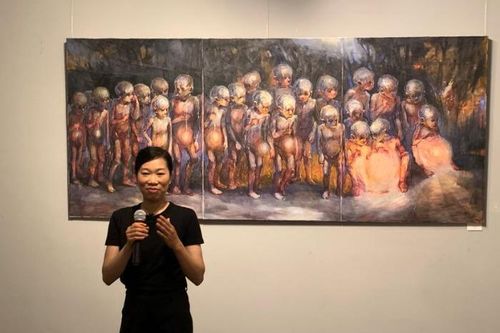 Họa sĩ Nguyễn Kim Chi triển lãm 'Gió' ở Sài Gòn