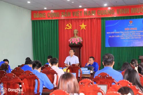 Tỉnh đoàn tổ chức lấy ý kiến góp ý dự thảo văn kiện Đại hội Đảng toàn quốc lần thứ XIV
