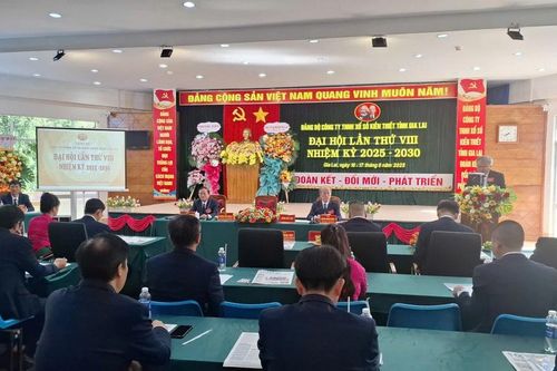 Đảng bộ Công ty TNHH xổ số kiến thiết Gia Lai tổ chức đại hội lần thứ VIII