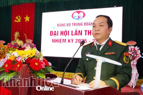 Đại hội Đảng bộ Trung đoàn Bộ binh 974 lần thứ XIV, nhiệm kỳ 2025 - 2030