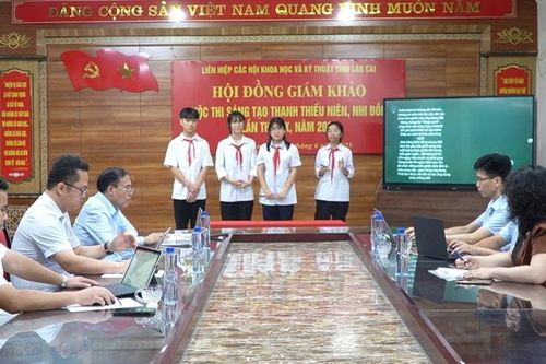Sôi nổi vòng chung khảo Cuộc thi Sáng tạo thanh thiếu niên, nhi đồng tỉnh Lào Cai lần thứ 20
