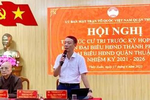 Cử tri kiến nghị các vấn đề liên quan đến hạ tầng và giải phóng mặt bằng