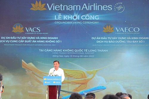 Vietnam Airlines (HVN) khởi công 2 dự án gần 1.800 tỷ đồng tại sân bay Long Thành