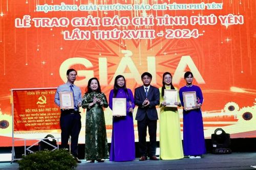 Phóng viên Báo CAND đoạt giải báo chí tỉnh Phú Yên