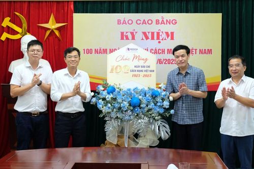 Các cơ quan, đơn vị, doanh nghiệp chúc mừng Báo Cao Bằng nhân kỷ niệm 100 năm Ngày Báo chí cách mạng Việt Nam (21/6/1925 - 21/6/2025)