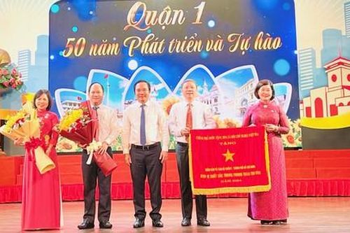 Quận 1 kỷ niệm 50 năm thành lập: Nửa thế kỷ phát triển đầy tự hào