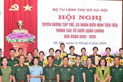 Các tổ chức quần chúng thuộc lực lượng vũ trang Thủ đô:Lan tỏa gương người tốt, việc tốt