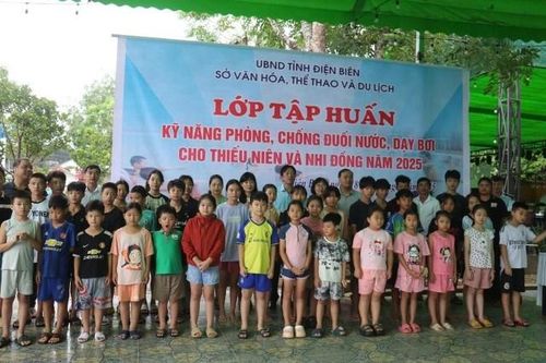 Điện Biên: Nâng cao kỹ năng phòng, chống đuối nước cho thiếu niên, nhi đồng